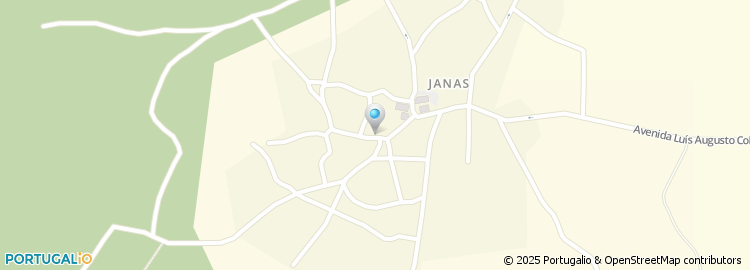 Mapa de Zoo de Janas - Comércio de Animais, Unipessoal Lda